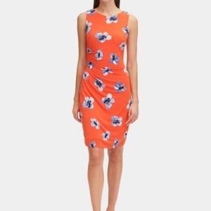 Orange Tommy Hilfiger Shift Dress